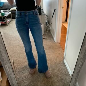 Abercrombie & Fitch Blue Flare Jeans